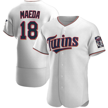 Kenta Maeda Minnesota Twins 2023 Home White Baseball Player Jersey —  Ecustomily