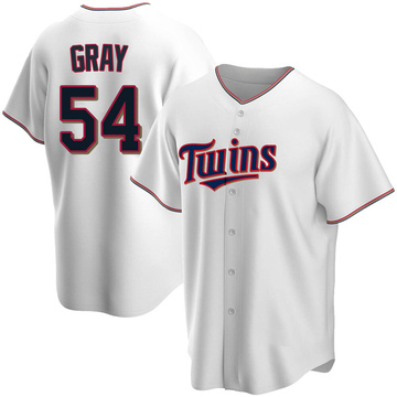 54 Sonny Gray Youth Reds Home White Jersey - Bluefink