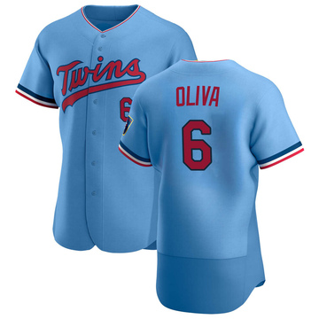 Minnesota Twins Tony Oliva #6 2020 Mlb Teal Blue Jersey - Bluefink