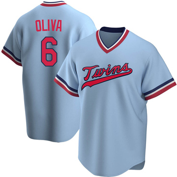 Minnesota Twins Tony Oliva #6 2020 Mlb Teal Blue Jersey - Bluefink