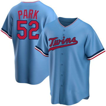Men's Minnesota Twins Byung Ho Park Majestic Navy Korea Official Name &  Number T-Shirt